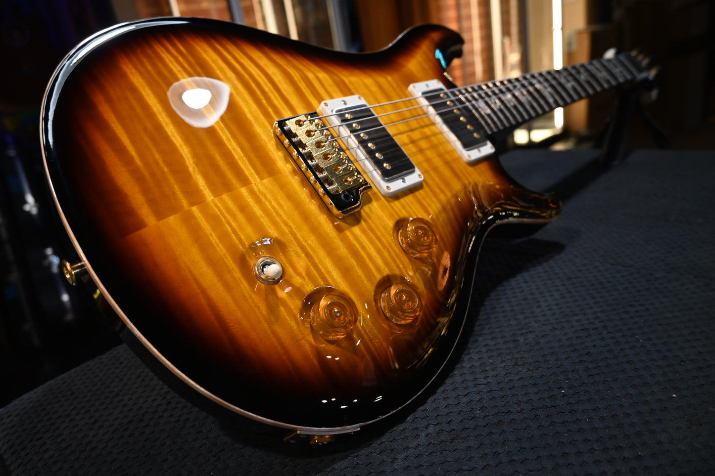 PRS DGT 10-Top - Black Sunburst Guitar #1080