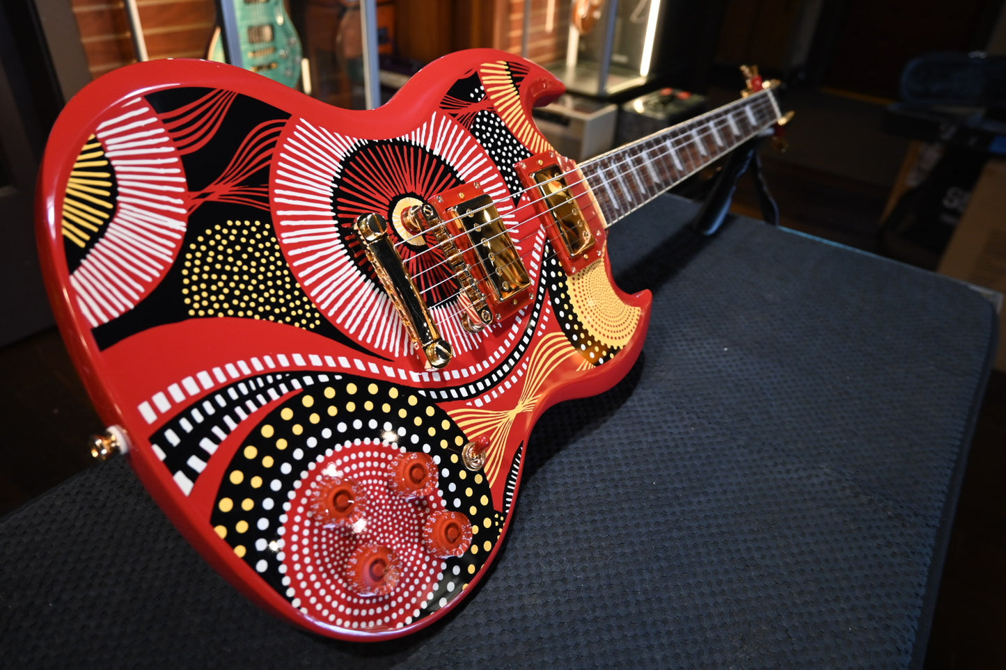 Epiphone Fatoumata Diawara SG - Ember Red Guitar #3327 - Danville Music