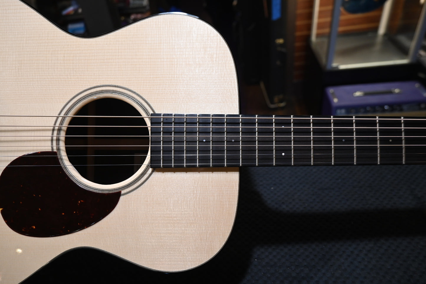 Santa Cruz OM Pre-War 2023 Adirondack Spruce/Indian Rosewood Guitar #5912 - Danville Music