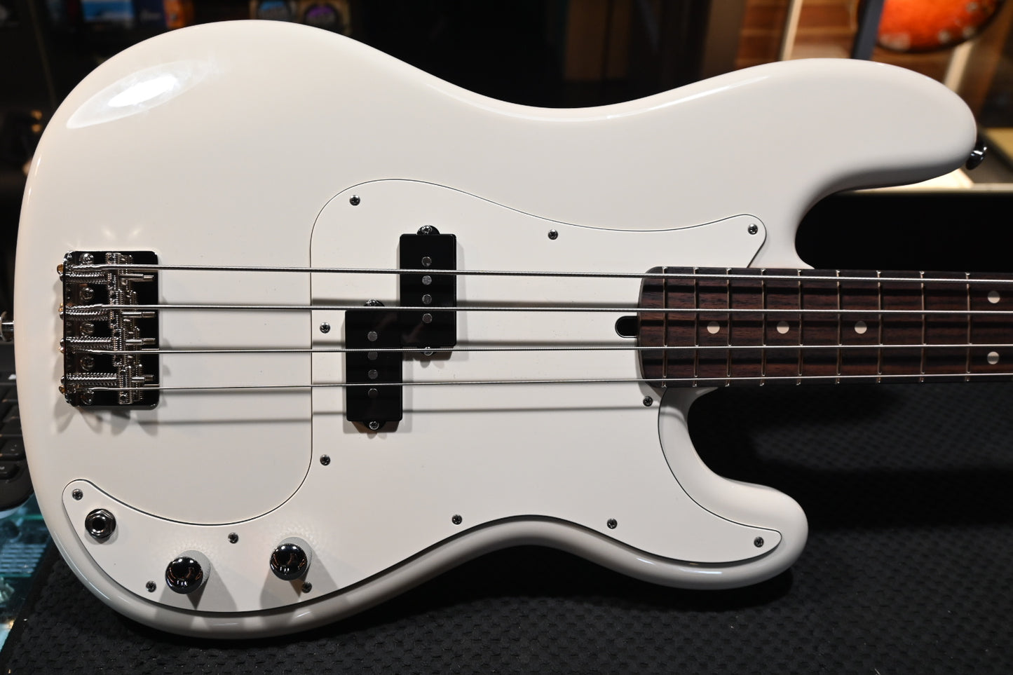 Suhr Classic P - Olympic White Bass Guitar #6887 - Danville Music