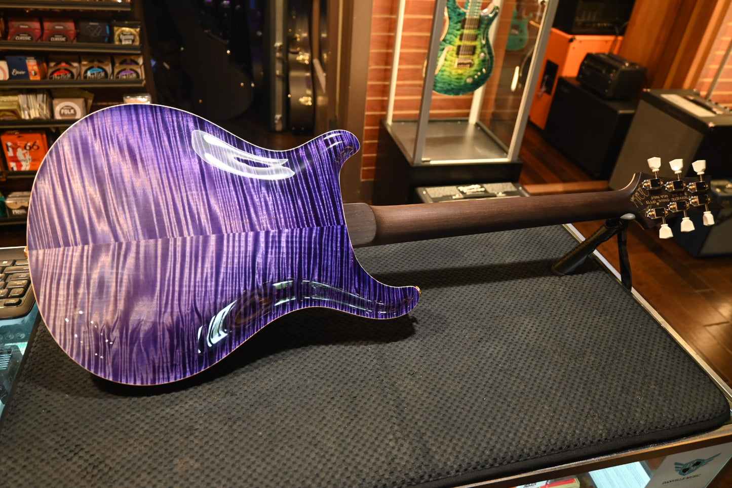 PRS Private Stock McCarty 594 Hollowbody II - Purple Dragon’s Breath Guitar #10773 - Danville Music