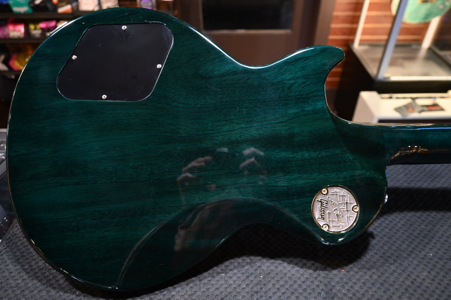 Gibson Custom Shop Les Paul Axcess Custom Peacock Widow Stopbar - Peacock Widow Guitar #0331 - Danville Music