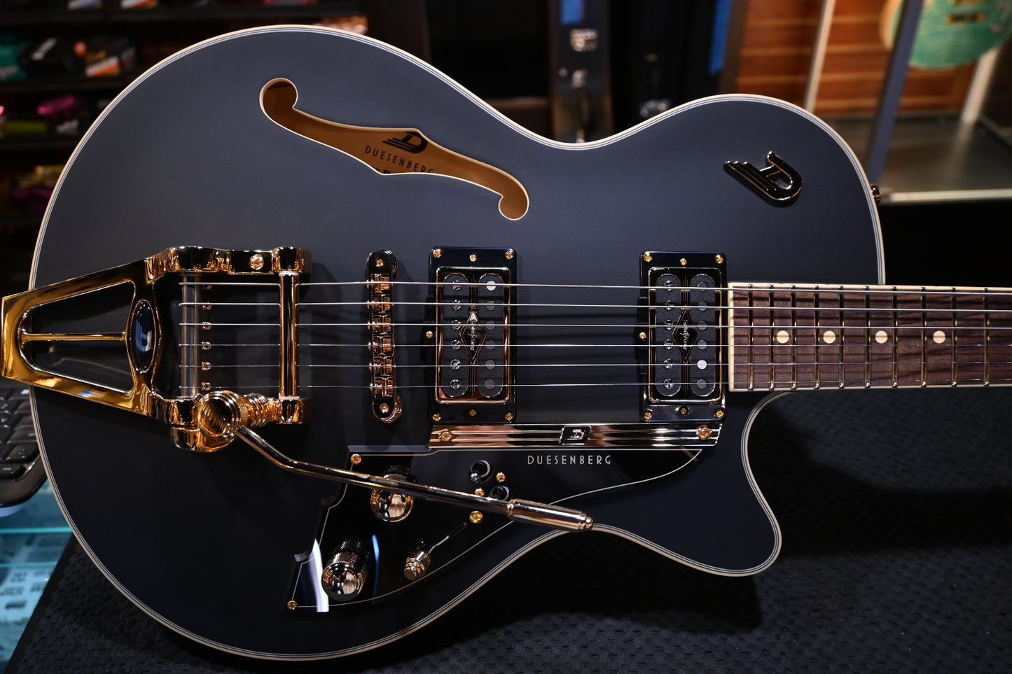 Duesenberg Starplayer TV - Black Velvet Guitar #0715 - Danville Music