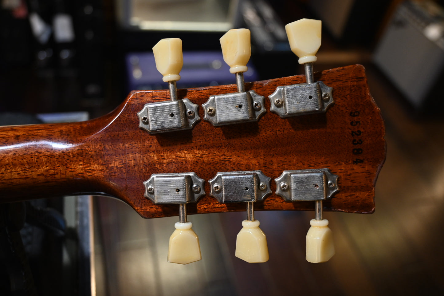 Gibson Custom Shop 1959 Les Paul Standard Reissue Murphy Lab Heavy Aged - Golden Poppy Burst Guitar #2384 - Danville Music