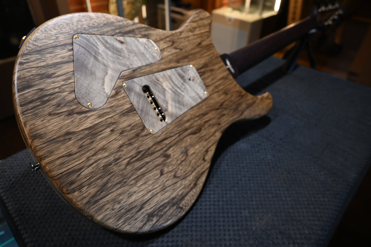 PRS Private Stock Custom 24 Gothic Buckeye Burl - Natural Satin Guitar #12250