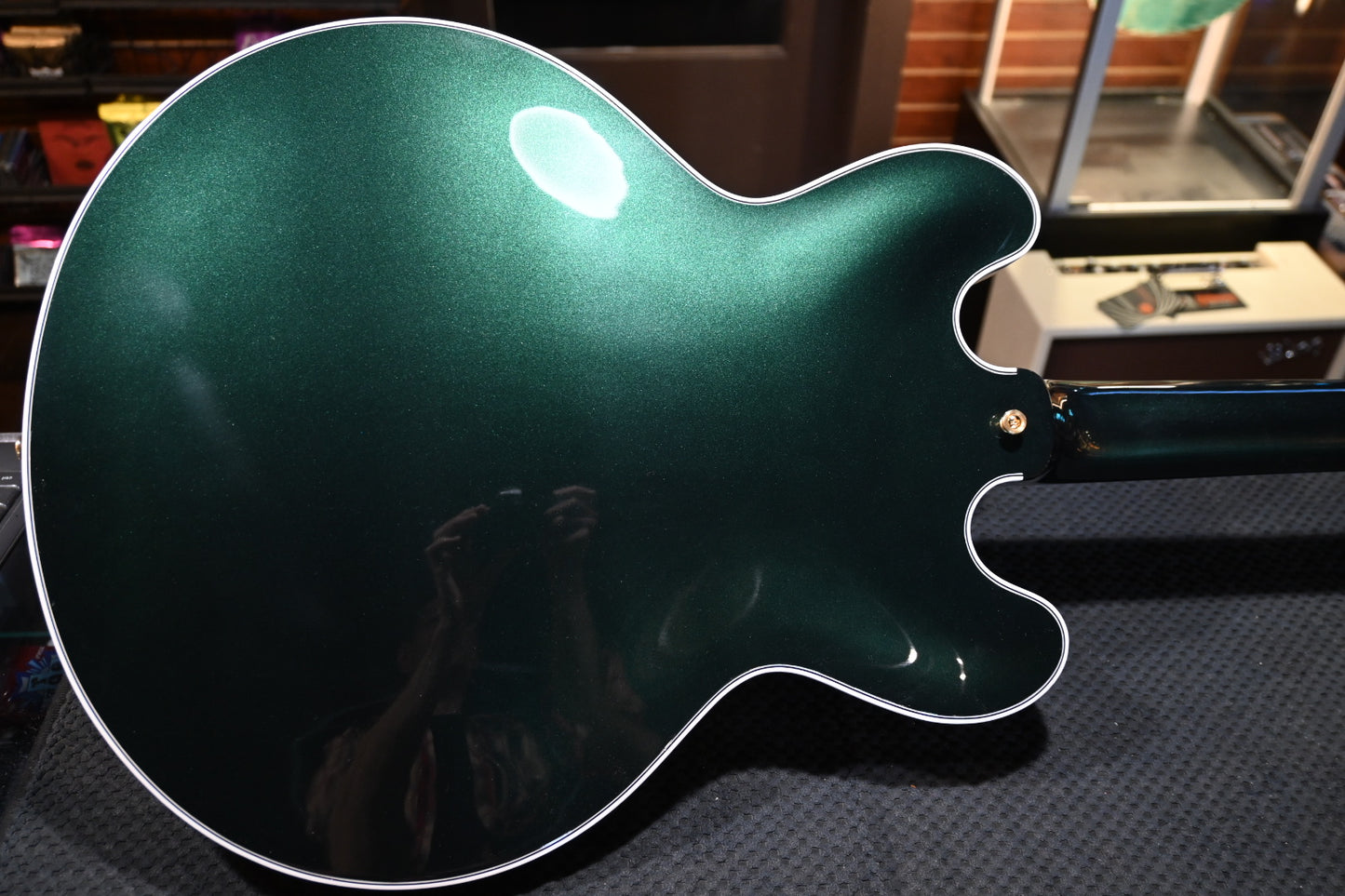 Gibson Custom Shop 1959 ES-355 Reissue - British Racing Green Guitar #0014 - Danville Music