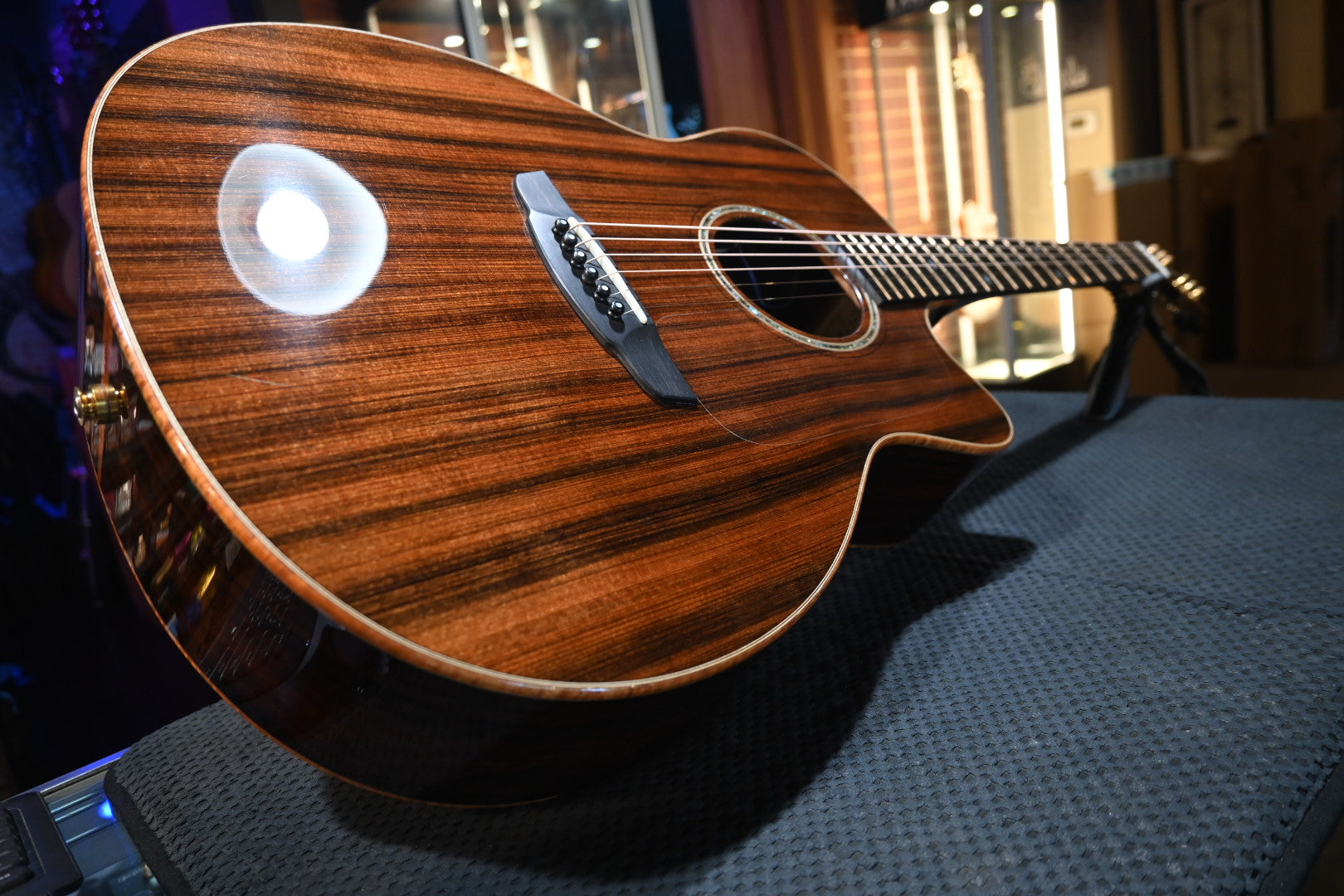 Goodall Concert Jumbo Cutaway 2017 Master Grade Redwood/AAA Cocobolo Guitar #6587 - Danville Music