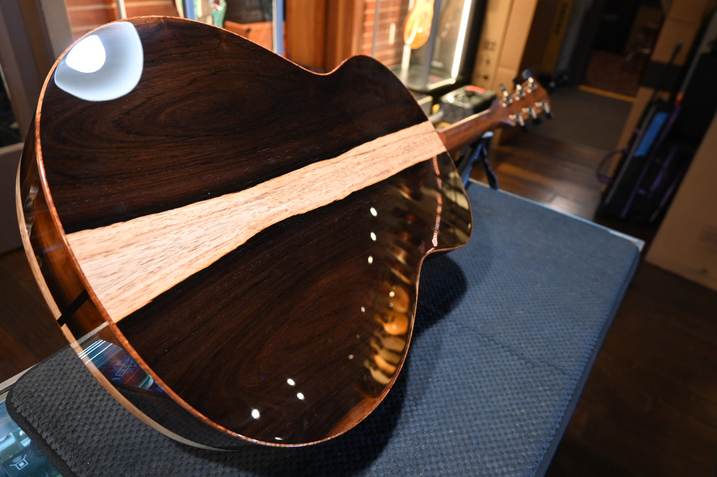 Taylor Custom Gold Label Super Auditorium Adirondack Spruce/AAA Brazilian Rosewood Guitar #6082 - Danville Music