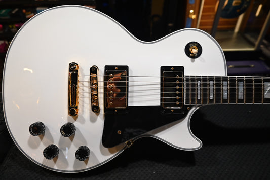 Gibson Custom Shop Les Paul Custom - Alpine White Guitar #2509