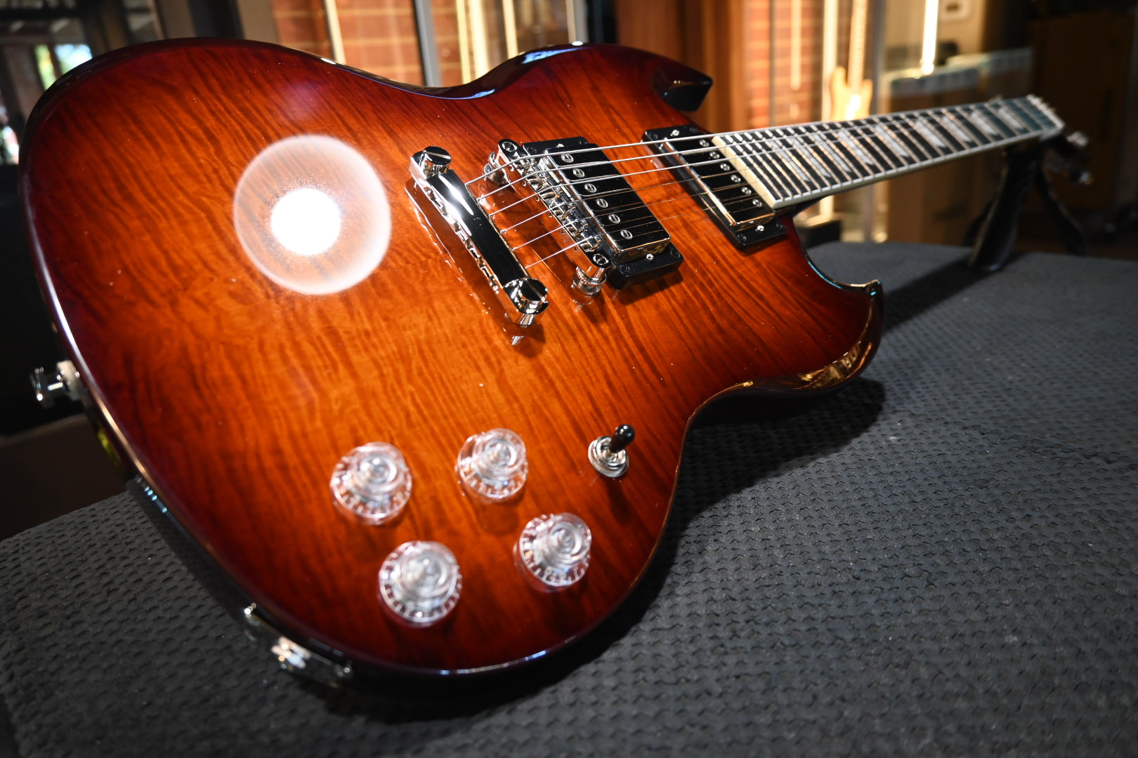 Epiphone SG Modern Figured - Mojave Burst Guitar #2896 - Danville Music