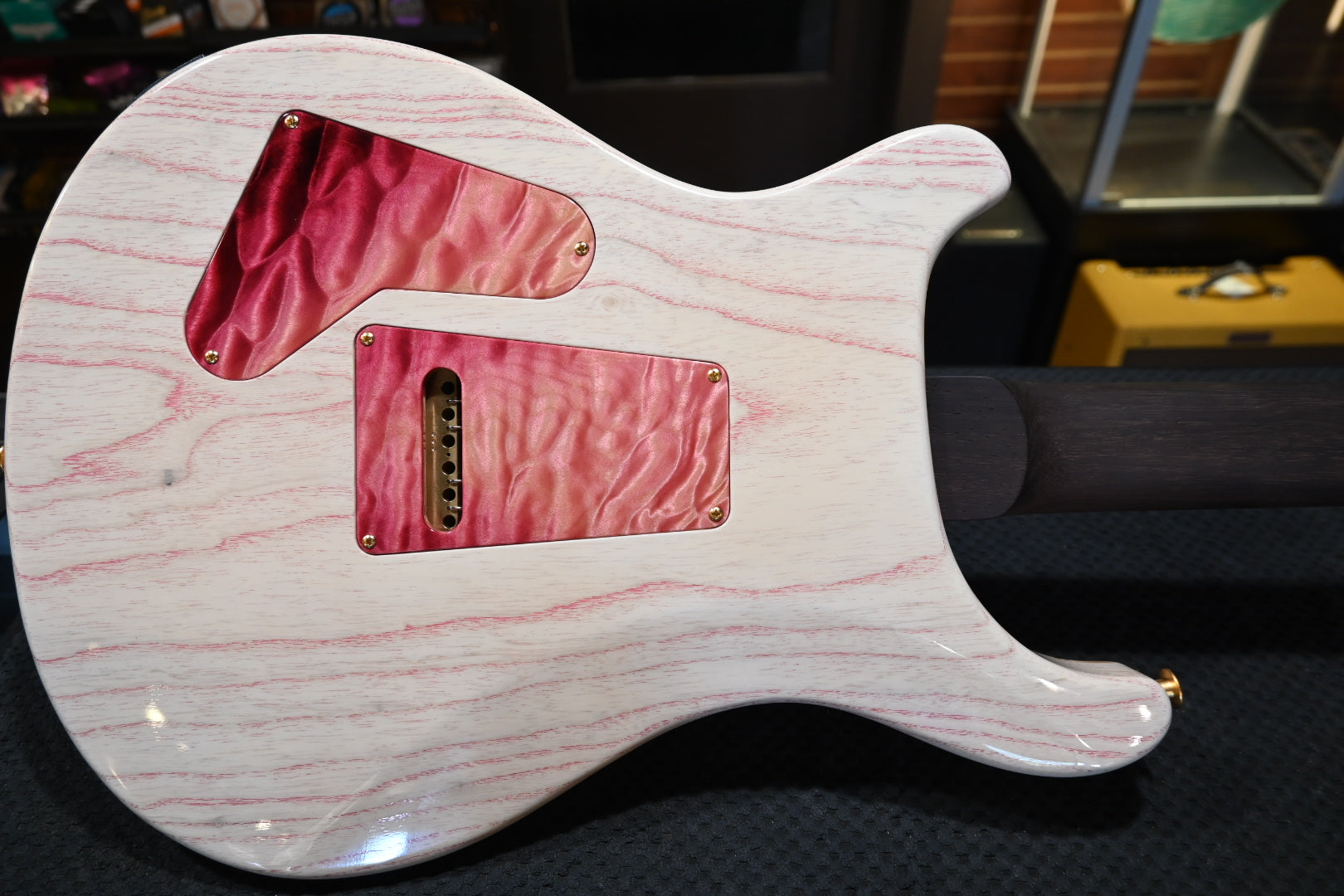 PRS Private Stock Custom 24 - Raspberry Reverse Dragon’s Breath Guitar #12249 - Danville Music