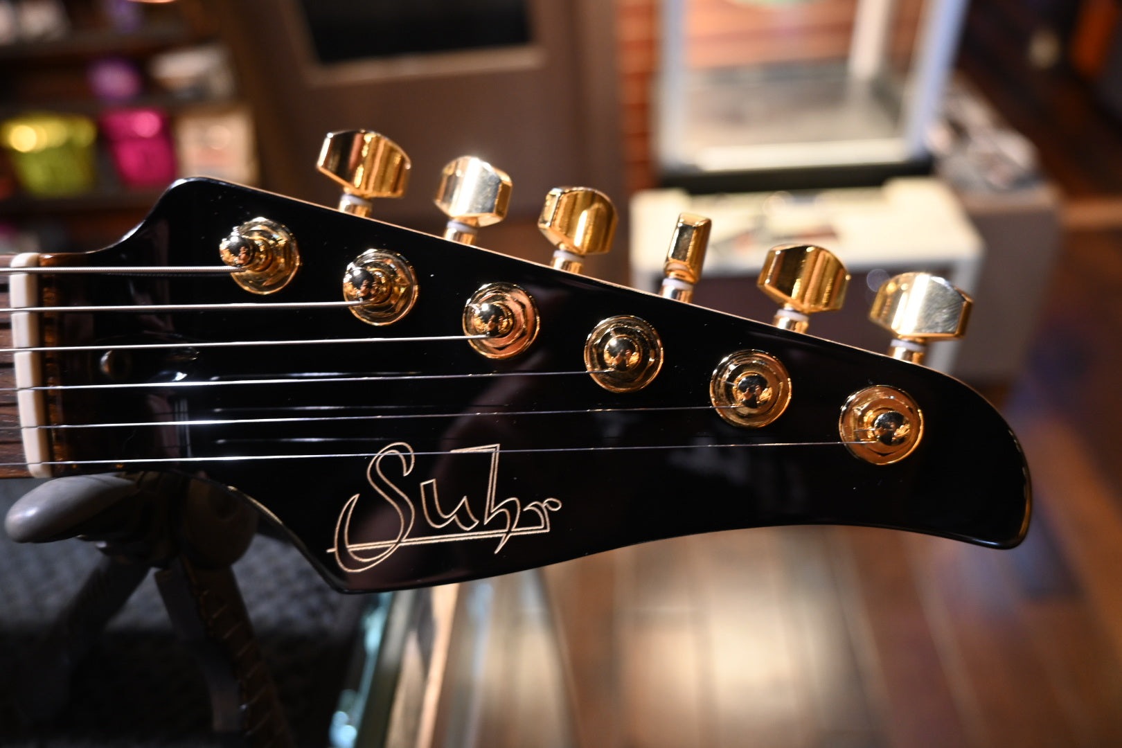 Suhr Custom Classic S - Black Guitar #2914 - Danville Music