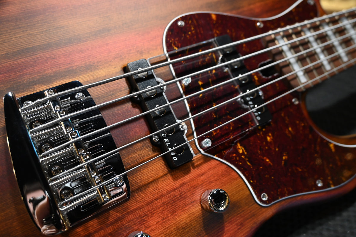 Mayones Jabba HF Antique Brown 5 - Antique Brown Bass #6728