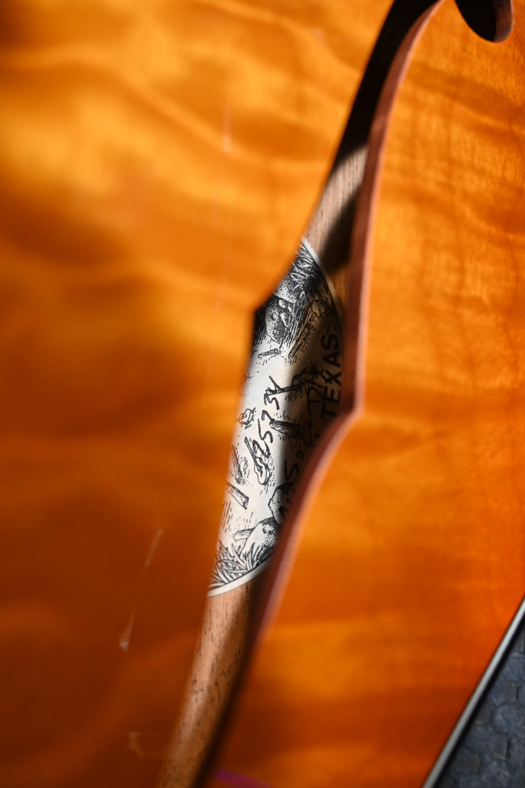 Collings SoCo Deluxe - Iced Tea Sunburst Guitar #5734 - Danville Music