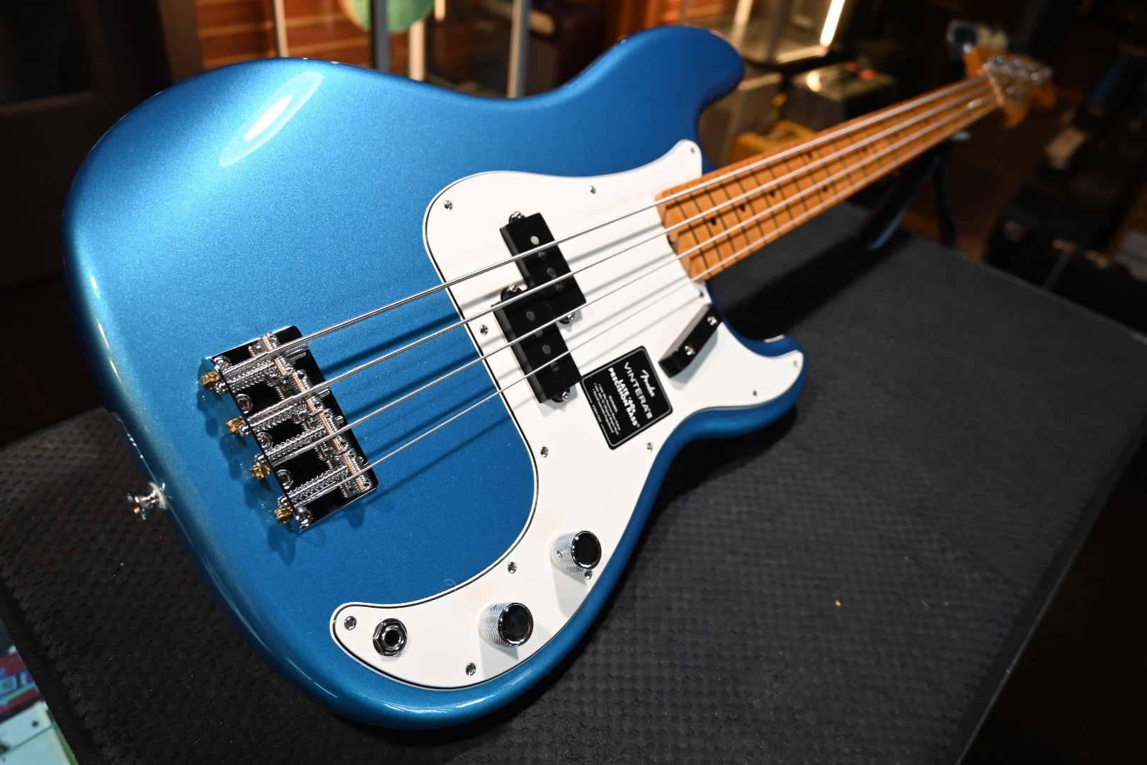Fender American Vintage III Late ‘60s Precision Bass - Lake Placid Blue Guitar #2727 - Danville Music