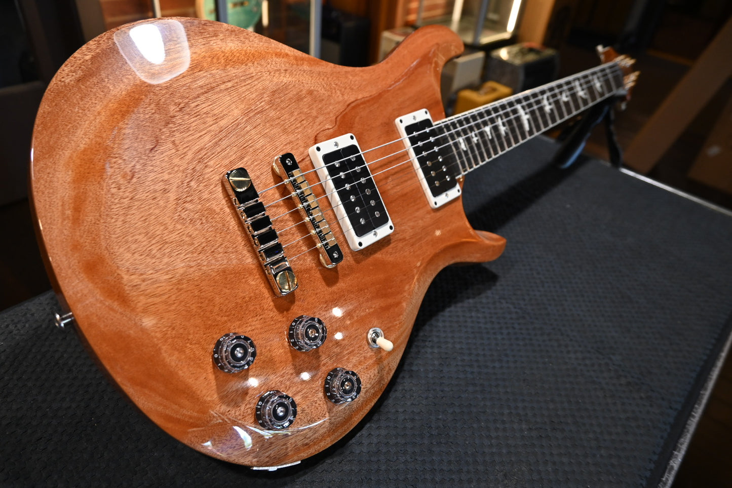 PRS Wood Library S2 McCarty 594 Thinline - Natural Guitar #5483 - Danville Music