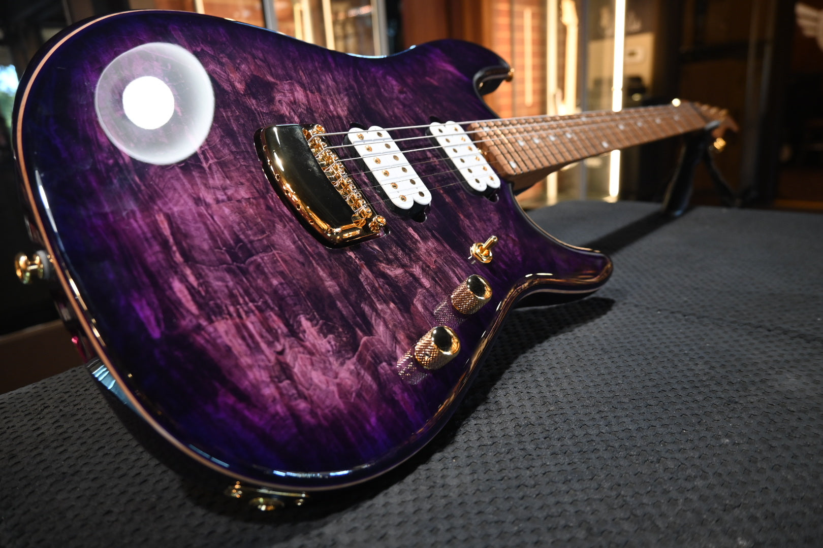 Music Man Jason Richardson Signature Cutlass - Majora Purple Guitar #2707 - Danville Music