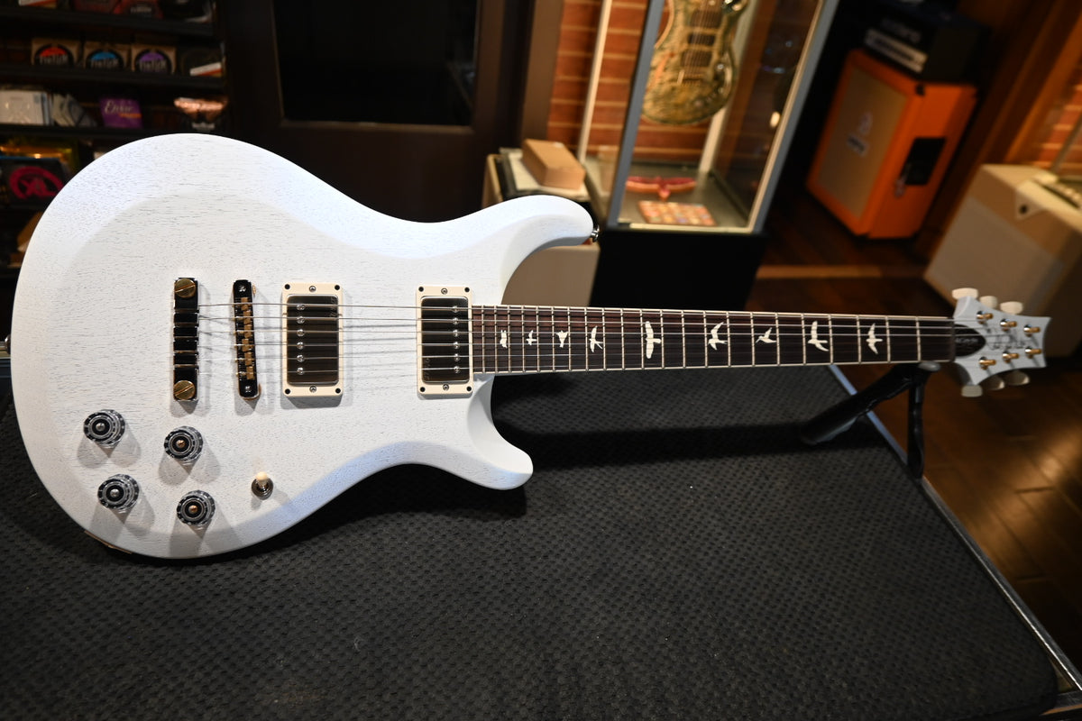 PRS S2 McCarty 594 Thinline Standard Satin - Pearl White Guitar #4559
