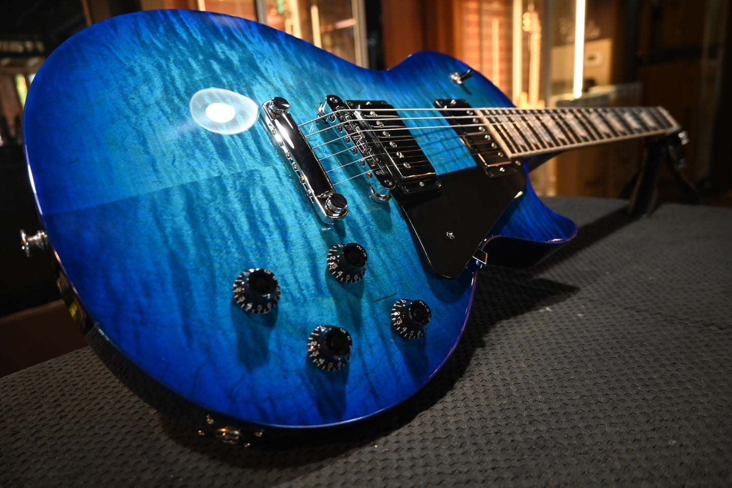 Gibson Les Paul Studio Session - Cobalt Burst Guitar #0259 - Danville Music
