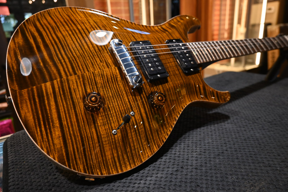 PRS Wood Library Custom 24 Stoptail Limited Edition 10-Top - Tiger Eye Guitar #0239