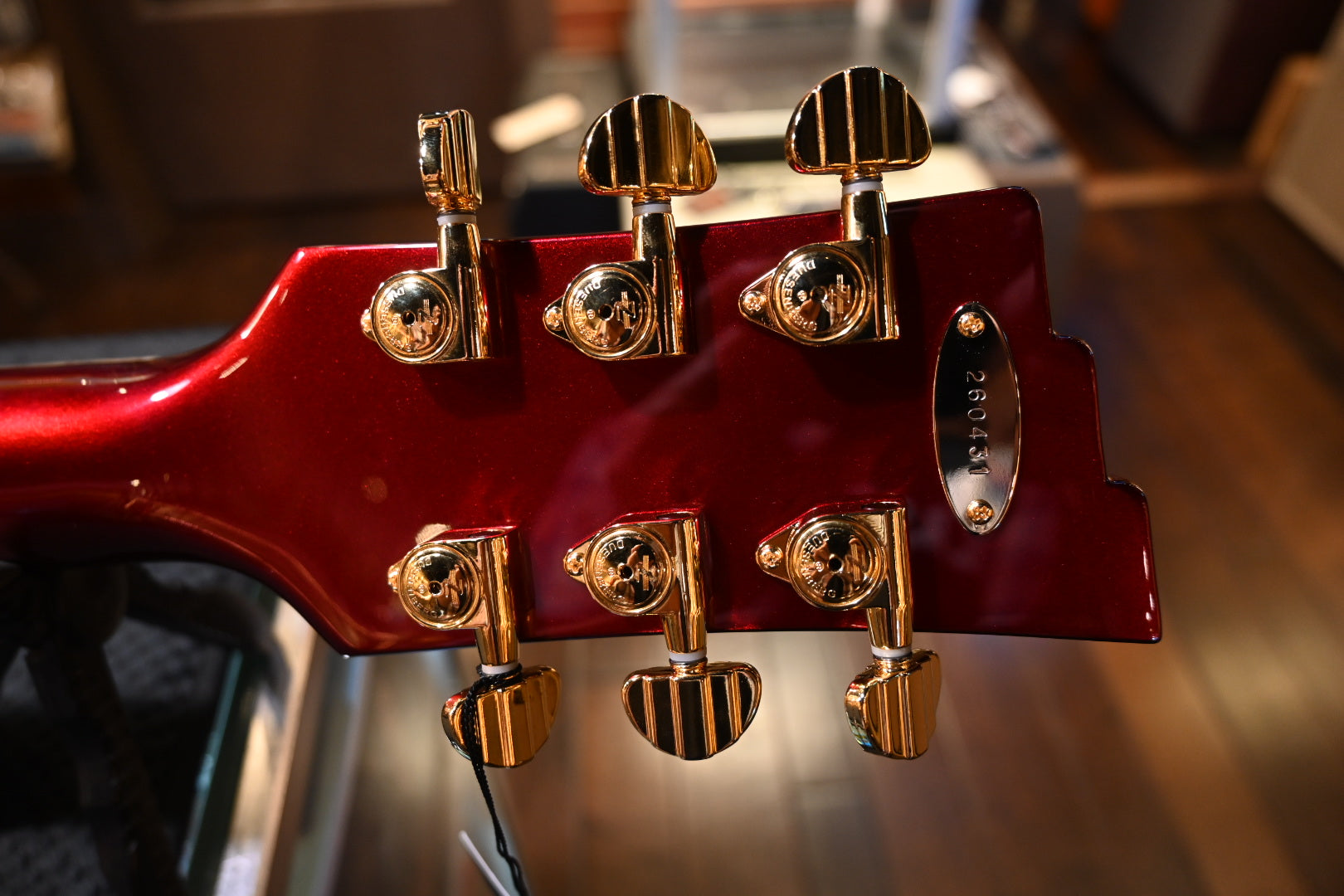 Duesenberg Starplayer TV Phonic - Balboa Red Pearl Guitar #6043 - Danville Music