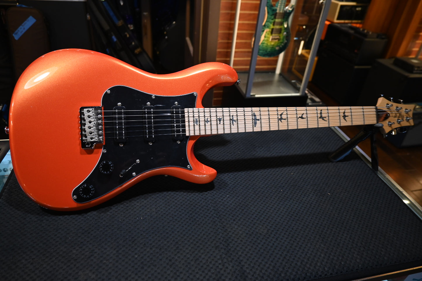 PRS SE NF3 Maple - Metallic Orange Guitar #2764