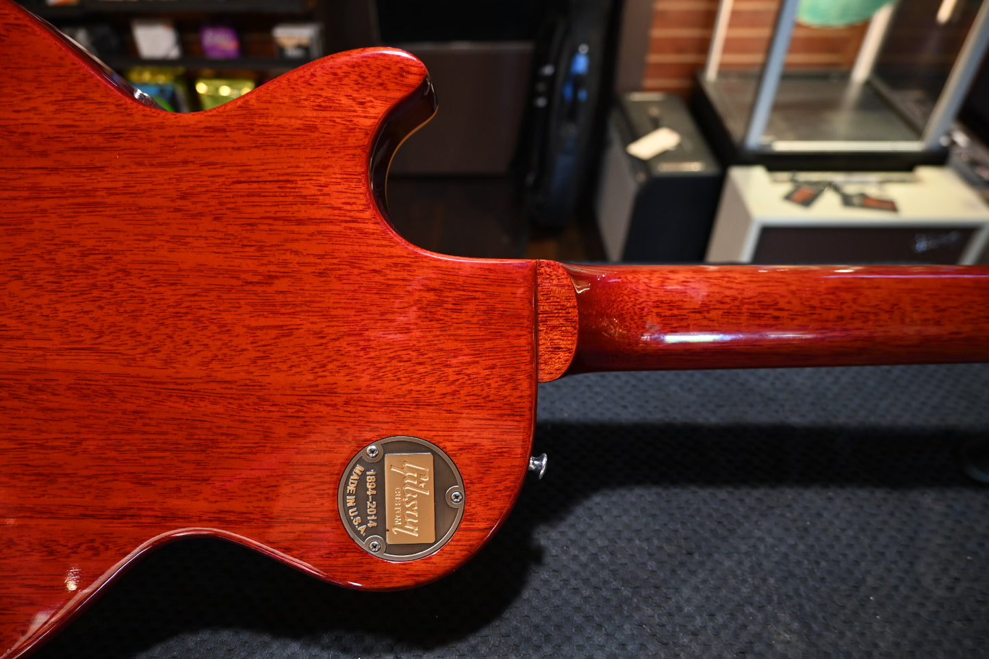 Gibson Custom Shop 1958 Les Paul Standard Reissu VOS 2015 - Sunrise Tea Burst Guitar #2576 - Danville Music