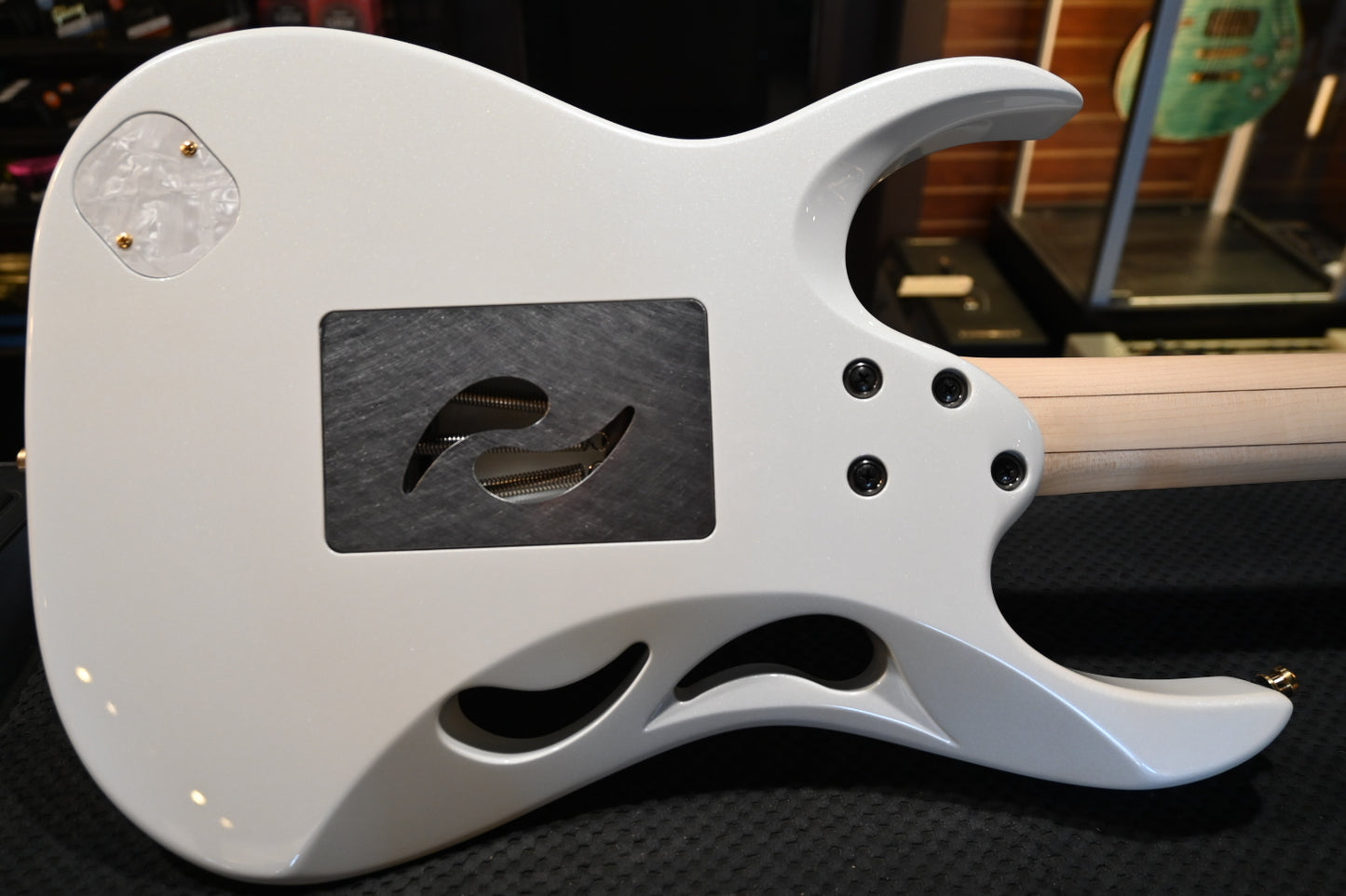 Ibanez PIA3761 Steve Vai Signature - White Guitar #2184 - Danville Music