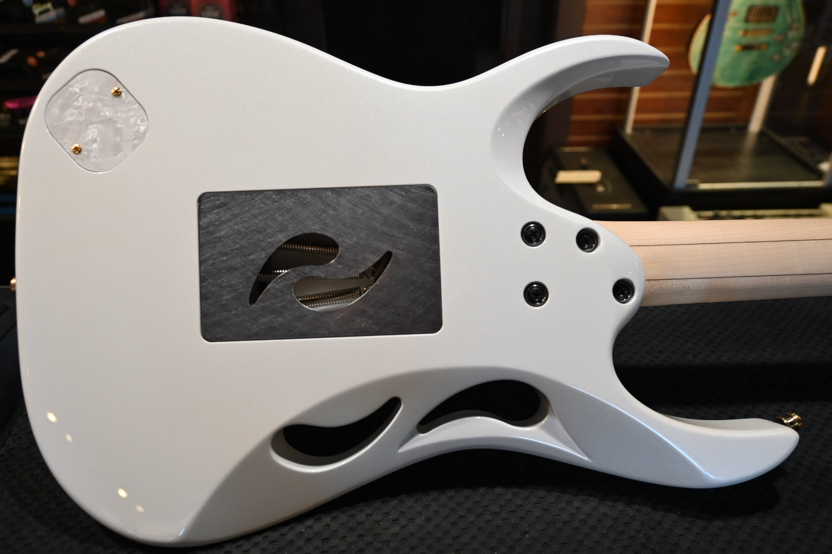 Ibanez PIA3761 Steve Vai Signature - White Guitar #2184 - Danville Music