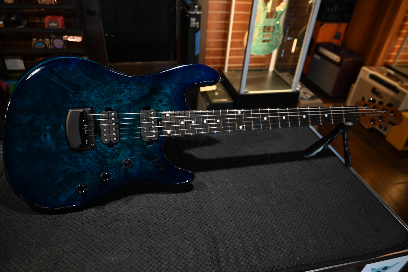 Music Man Jason Richardson Cutlass HT - Water Temple Guitar #3818 - Danville Music
