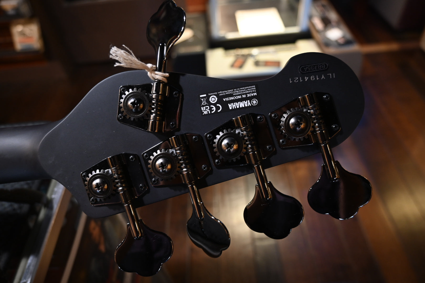 Yamaha BB735A 5-String - Trans Matte Black Bass Guitar #4121 - Danville Music