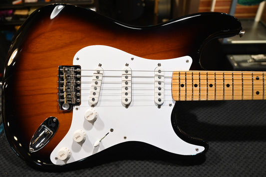 Fender 70th Anniversary American Vintage II 1954 Stratocaster - 2-Color Sunburst Guitar #0320 - Danville Music