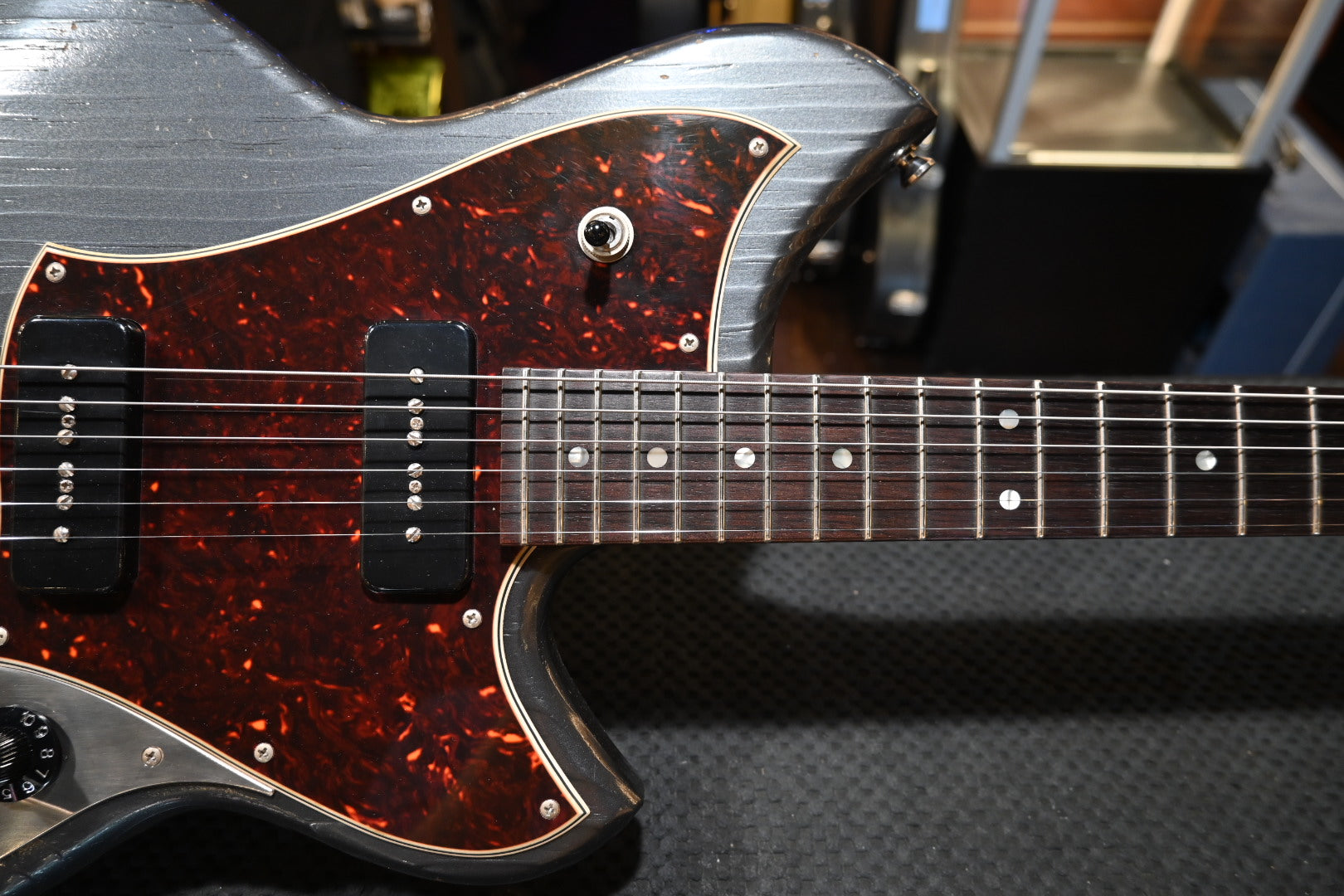 Novo Nucleus Serus J - Charcoal Guitar #5224 - Danville Music