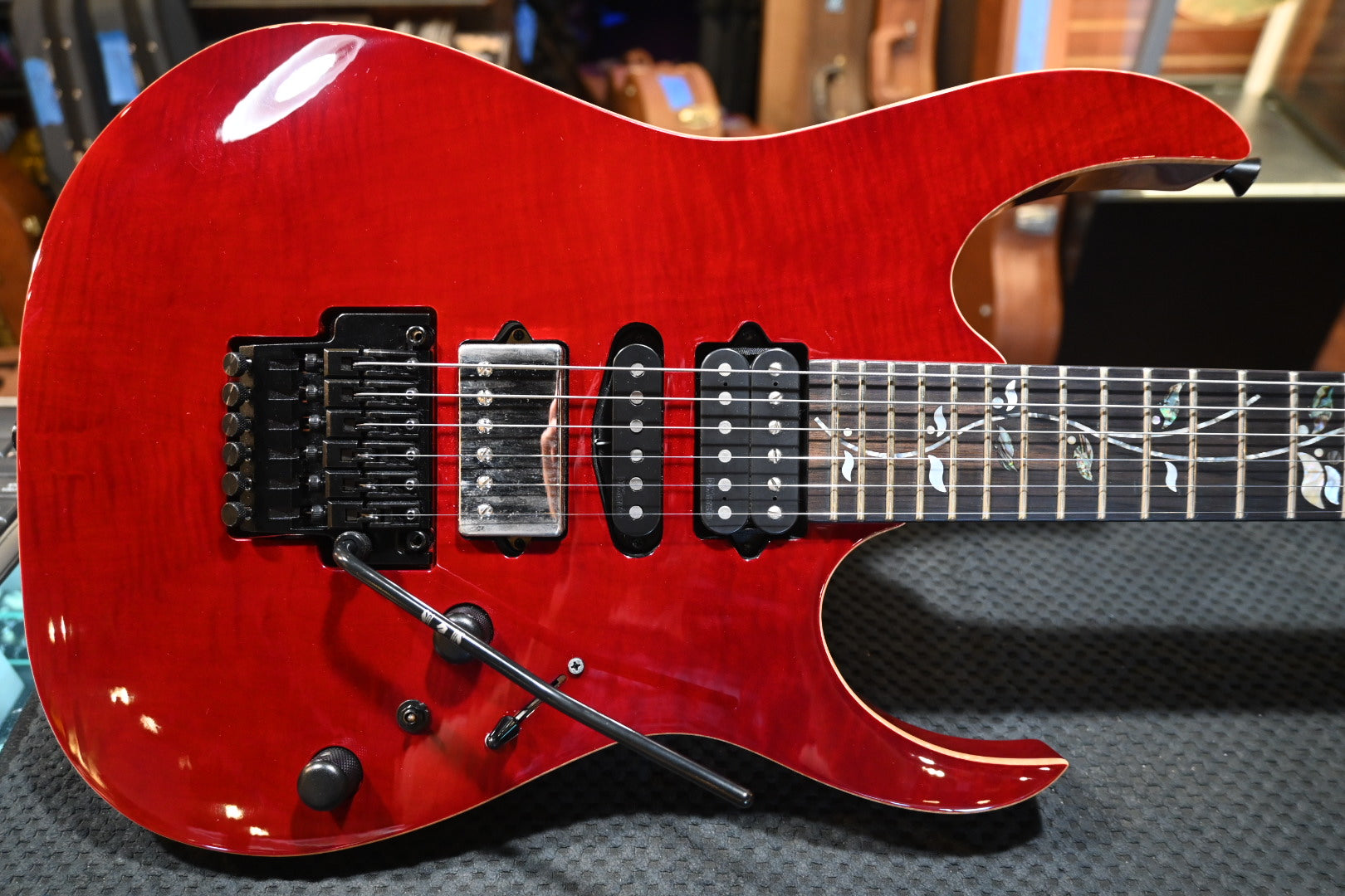 Ibanez RG8870AGT 2023 - Almandite Garnet Guitar #0189 - Danville Music