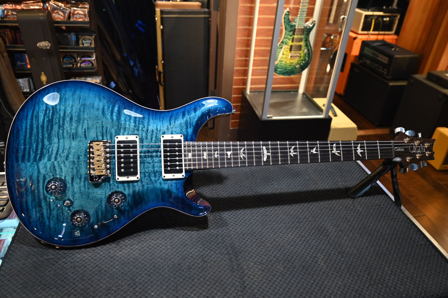 PRS Custom 24 Piezo 2023 - Cobalt Blue Guitar #6989