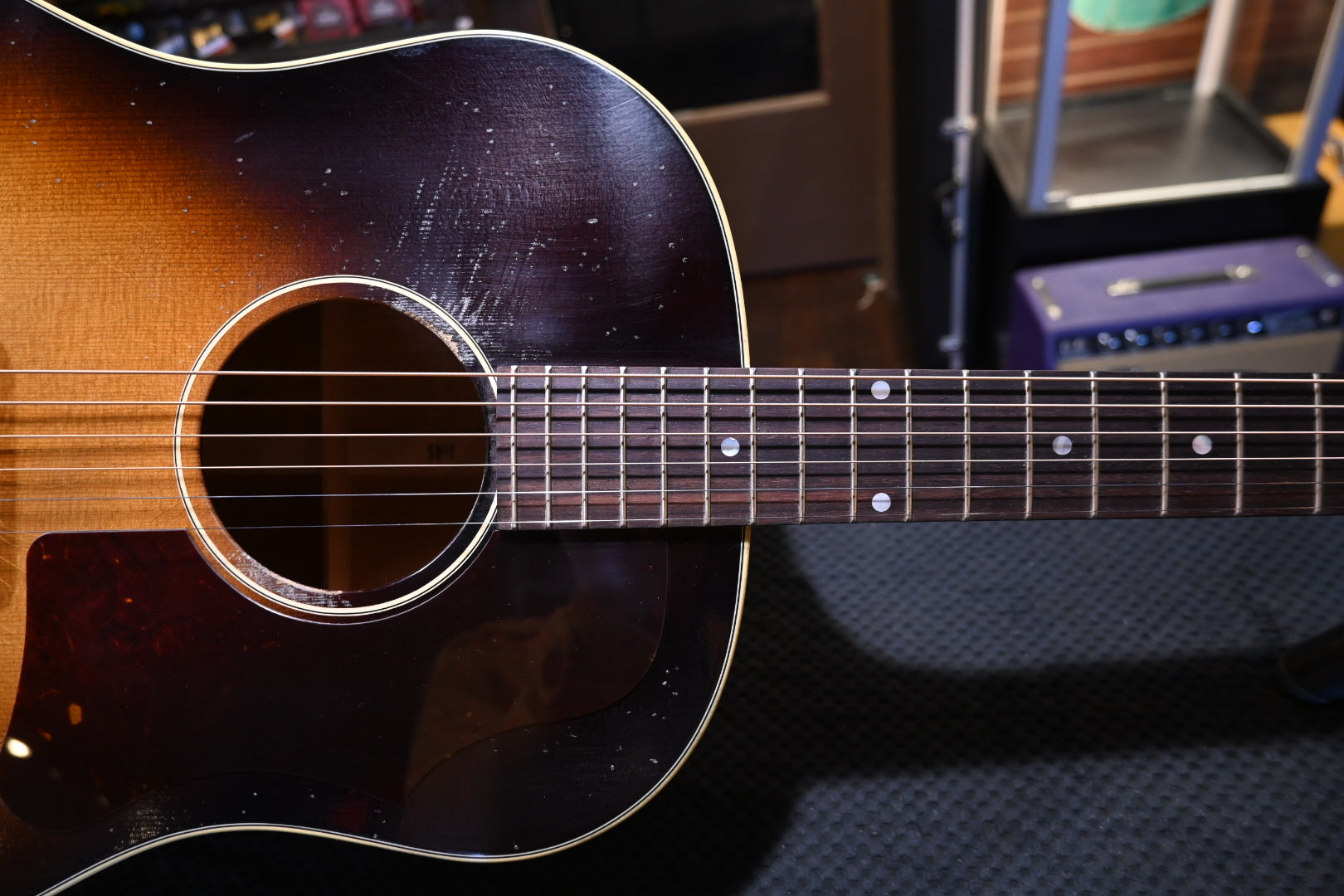 Gibson Custom Shop 1955 J-45 Murphy Lab Light Aged - Vintage Sunburst Guitar #5047 - Danville Music