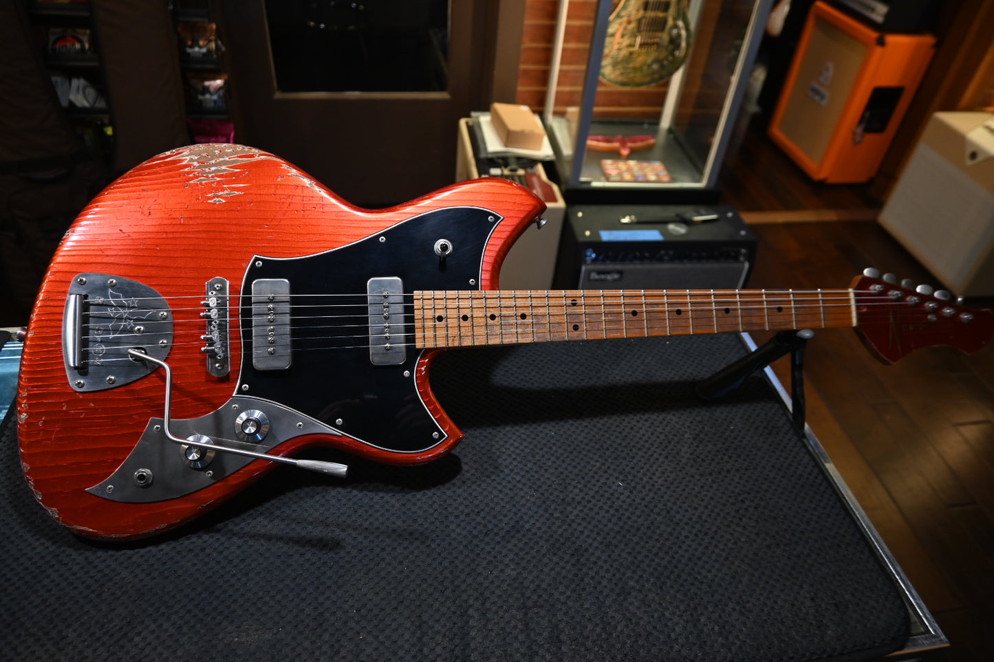Novo Custom Serus J - Candy Apple Red Guitar #1033