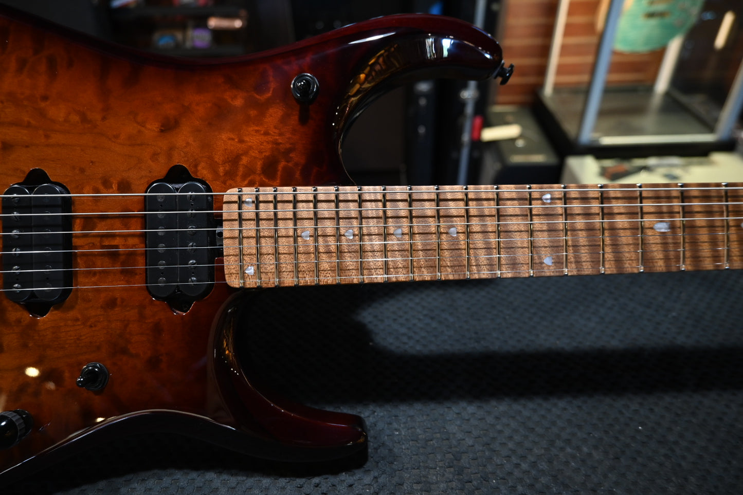 Music Man JP15 - Amber Waves Quilt Guitar #0281 - Danville Music