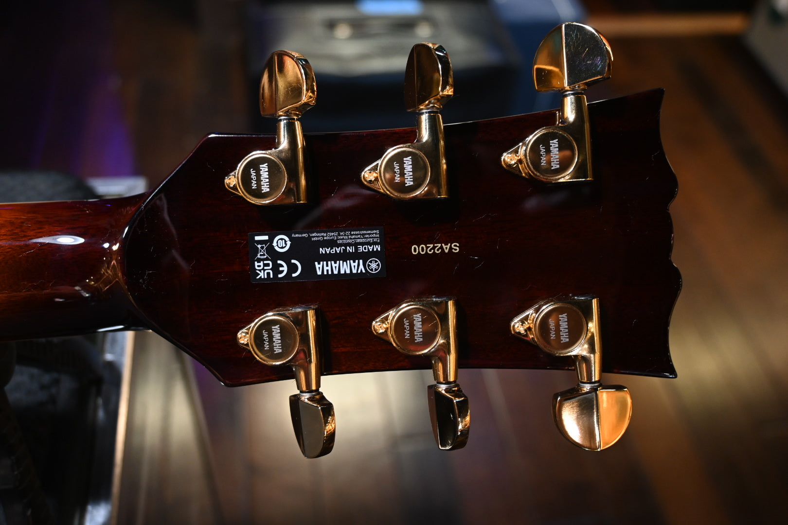 Yamaha SA2200 - Brown Sunburst Guitar #010E - Danville Music