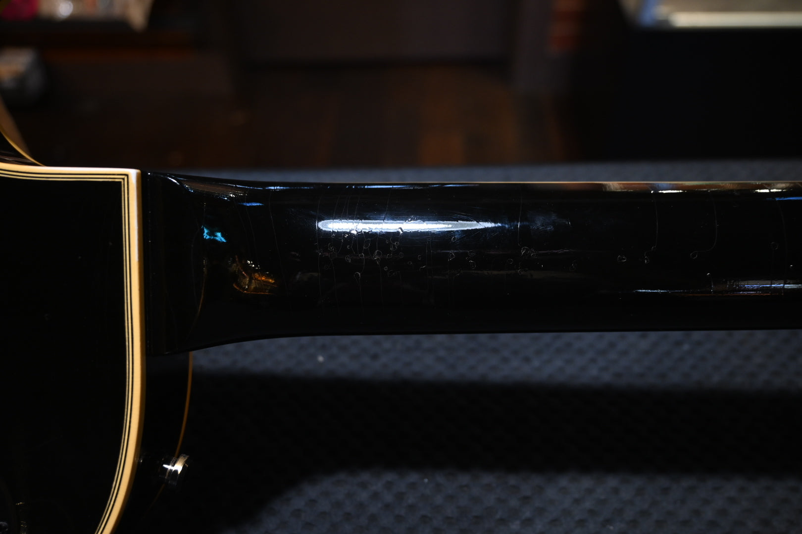 Gibson Custom Shop Kirk Hammett 1989 Les Paul Custom Murphy Lab Aged Nitro 2024 - Ebony Guitar #KH114 - Danville Music