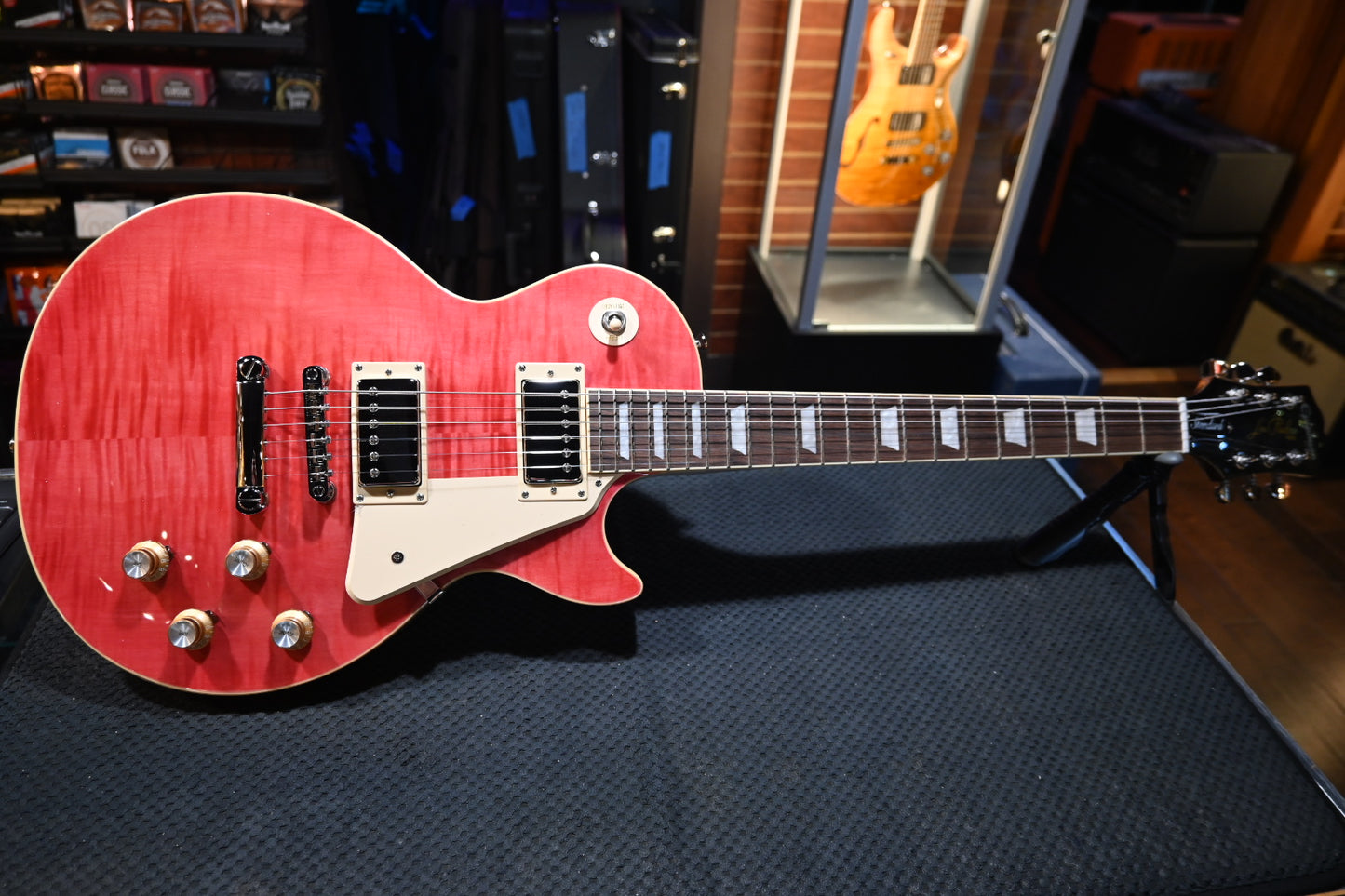 Epiphone Les Paul Standard ‘60s Figured - Fucshia Guitar #0628