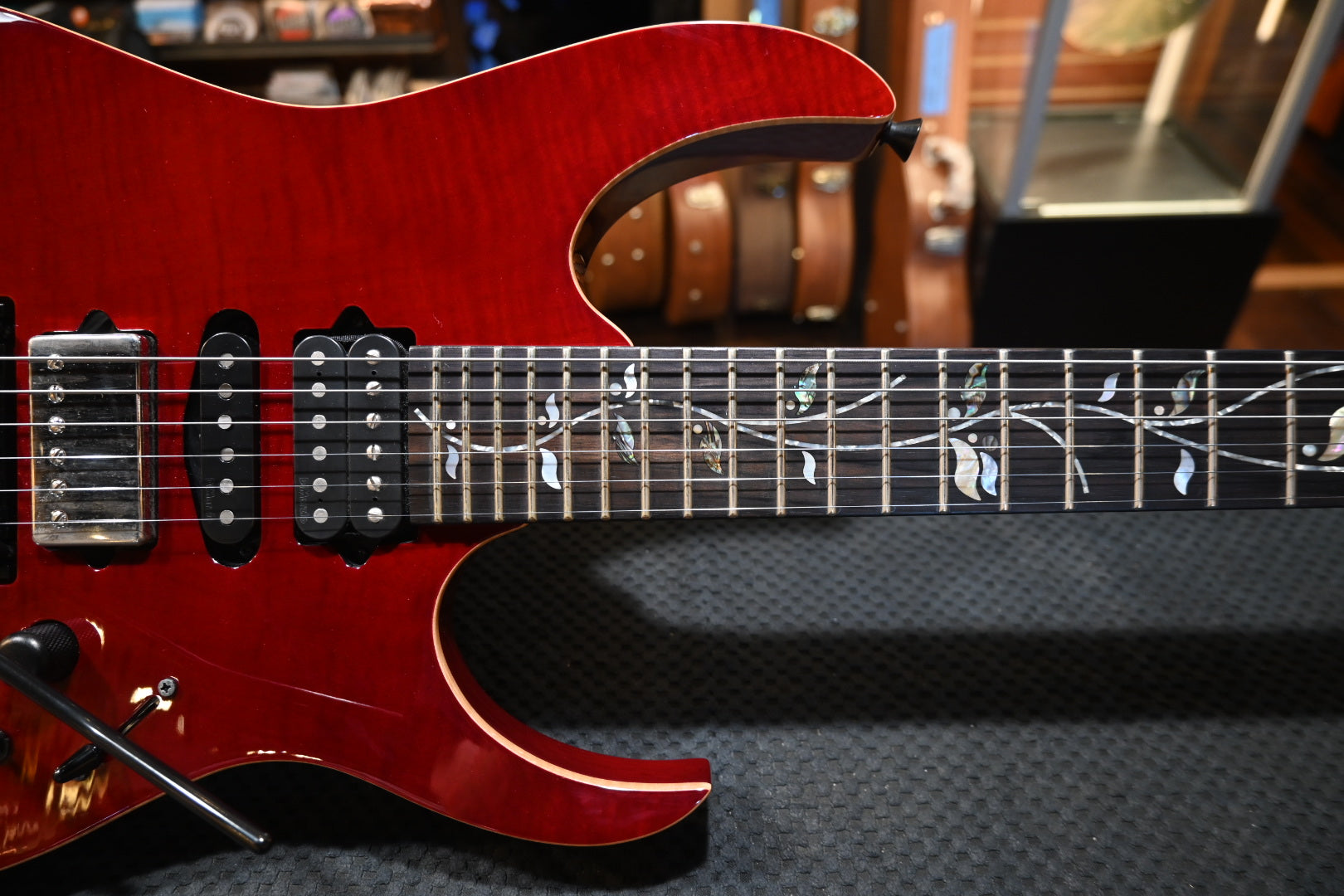 Ibanez RG8870AGT 2023 - Almandite Garnet Guitar #0189 - Danville Music