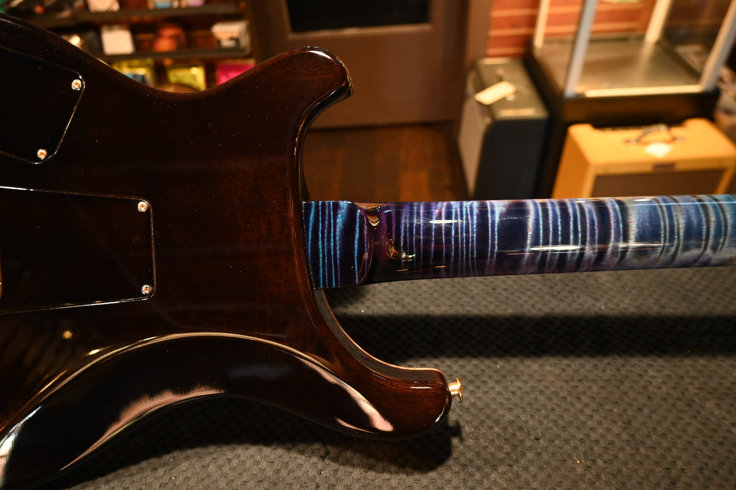 PRS Private Stock Modern Eagle V 2023 - Faded Aqua Violet Dragon’s Breath Guitar #11005