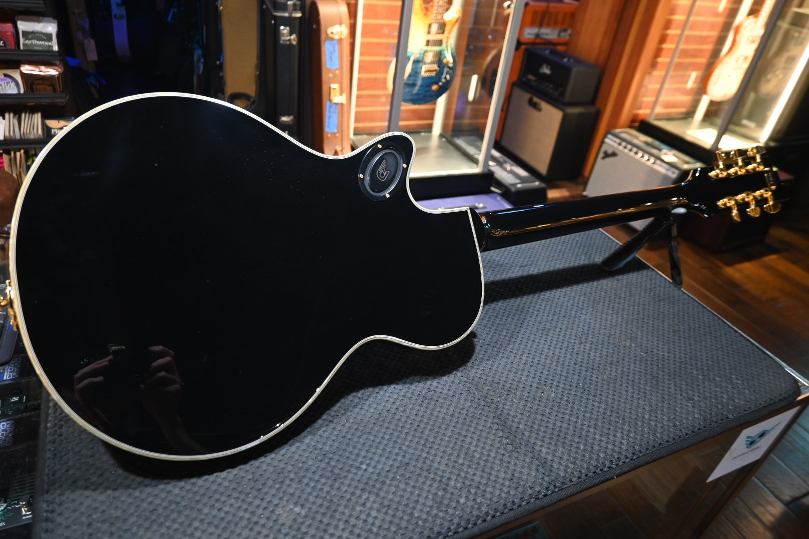 Duesenberg Starplayer TV Phonic - Black Guitar #0379 USED - Danville Music
