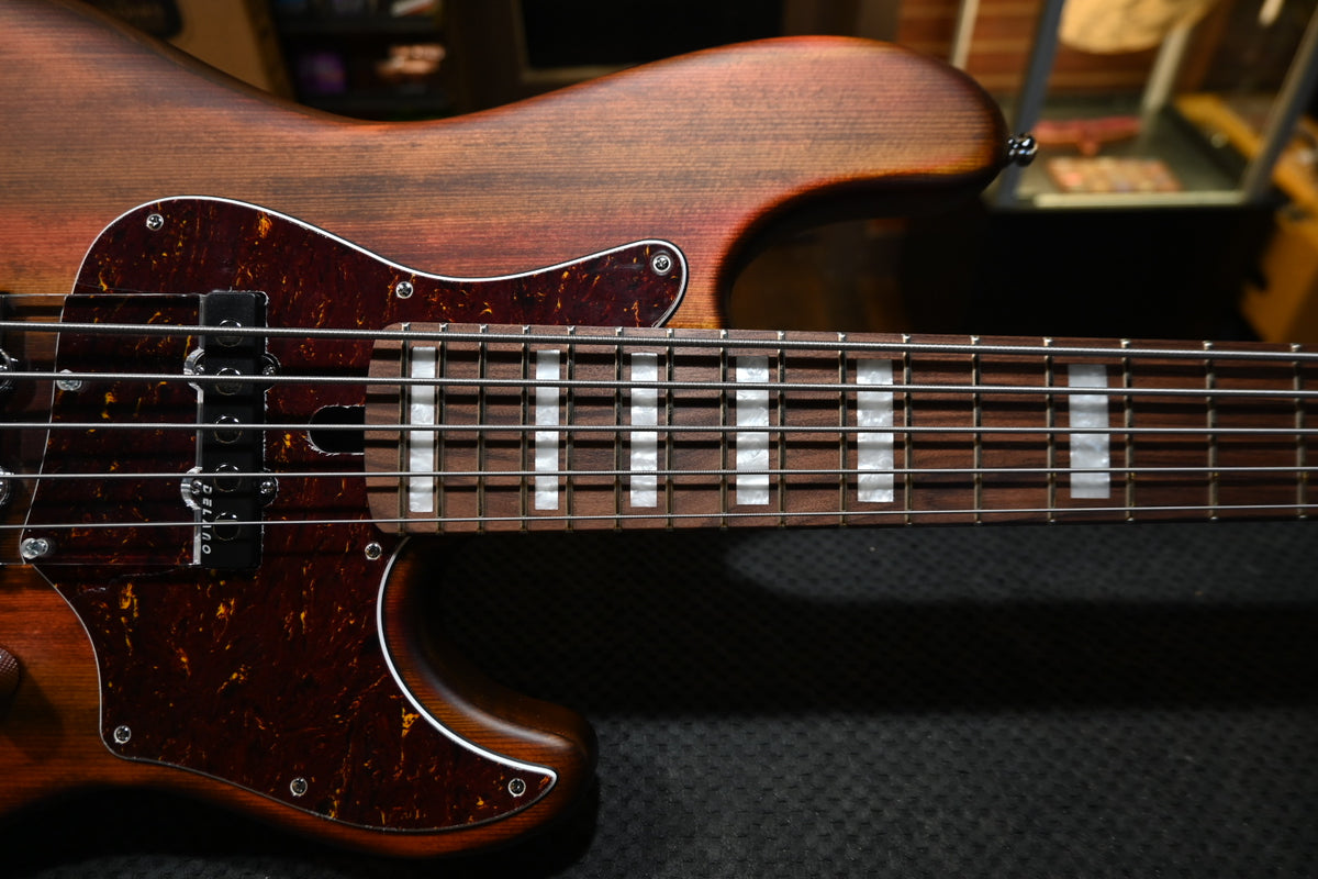 Mayones Jabba HF Antique Brown 5 - Antique Brown Bass #6728