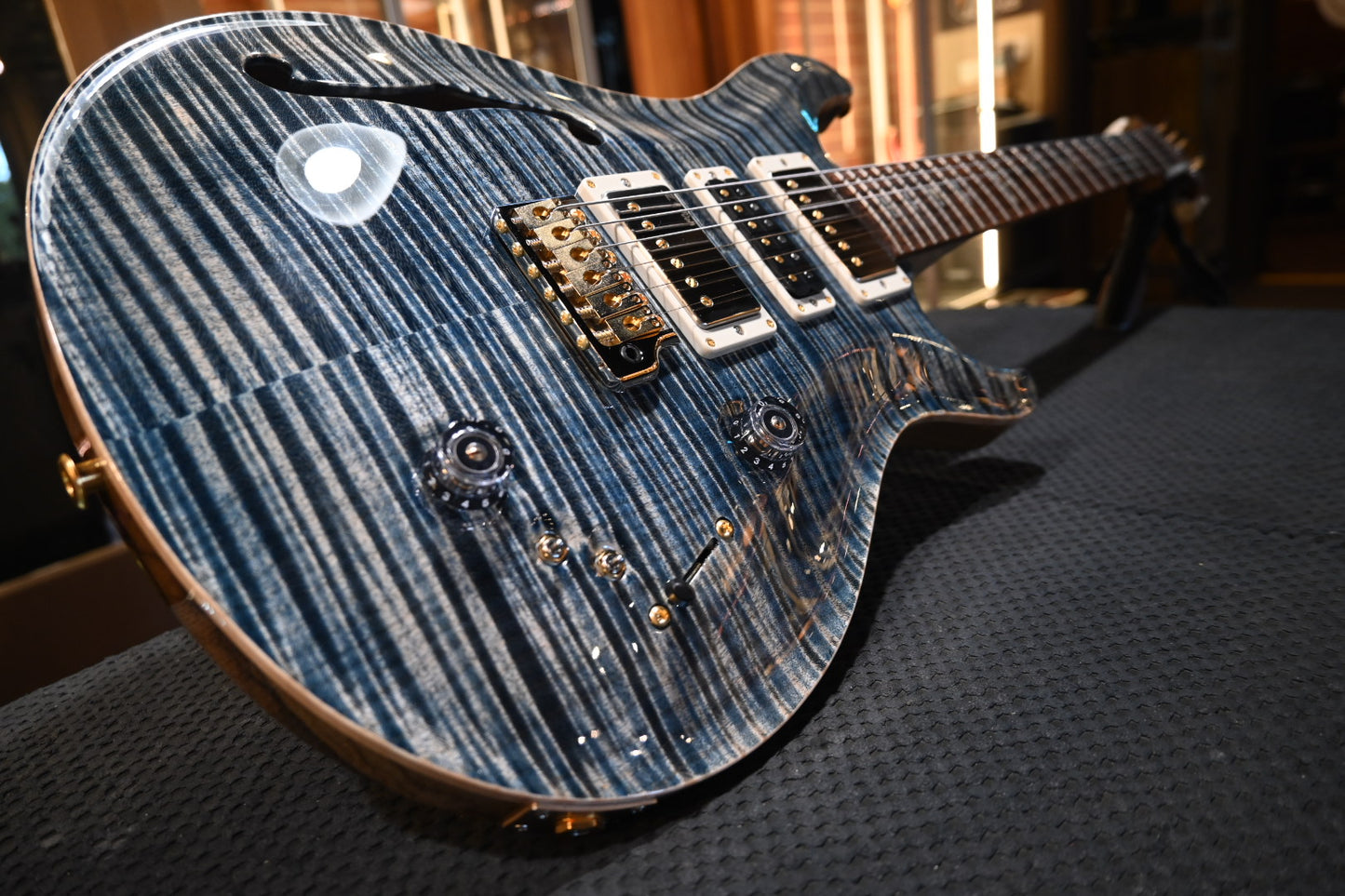 PRS 40th Anniversary Special Semi-Hollow Limited Edition - Faded Whale Blue Guitar #9452