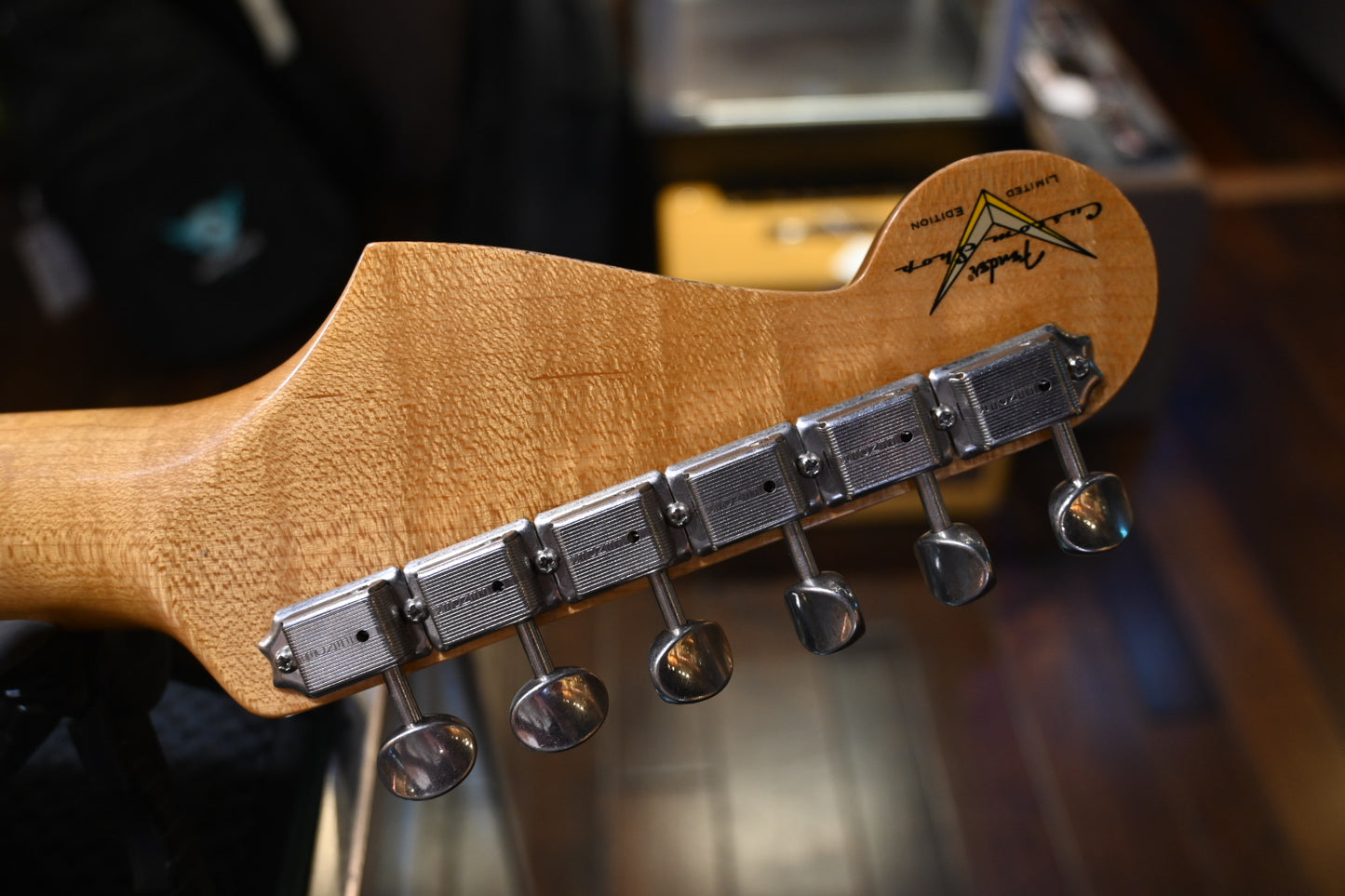 Fender Custom Shop LTD 1964 Stratocaster Journeyman 2022 - Aged Aztec Gold Guitar #0094 - Danville Music