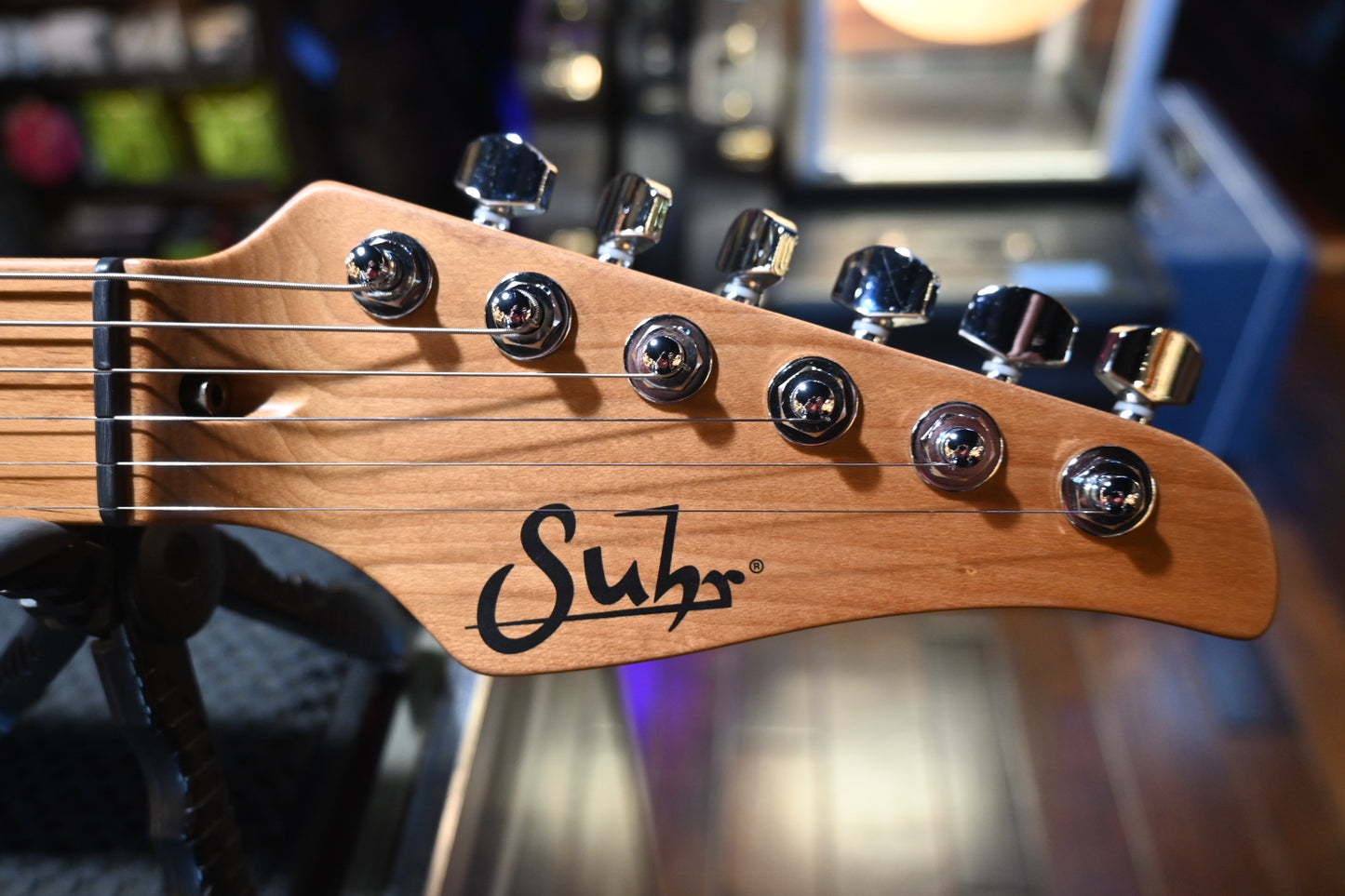 Suhr Andy Wood Signature Series Modern T SS - AW Silver Guitar #6255