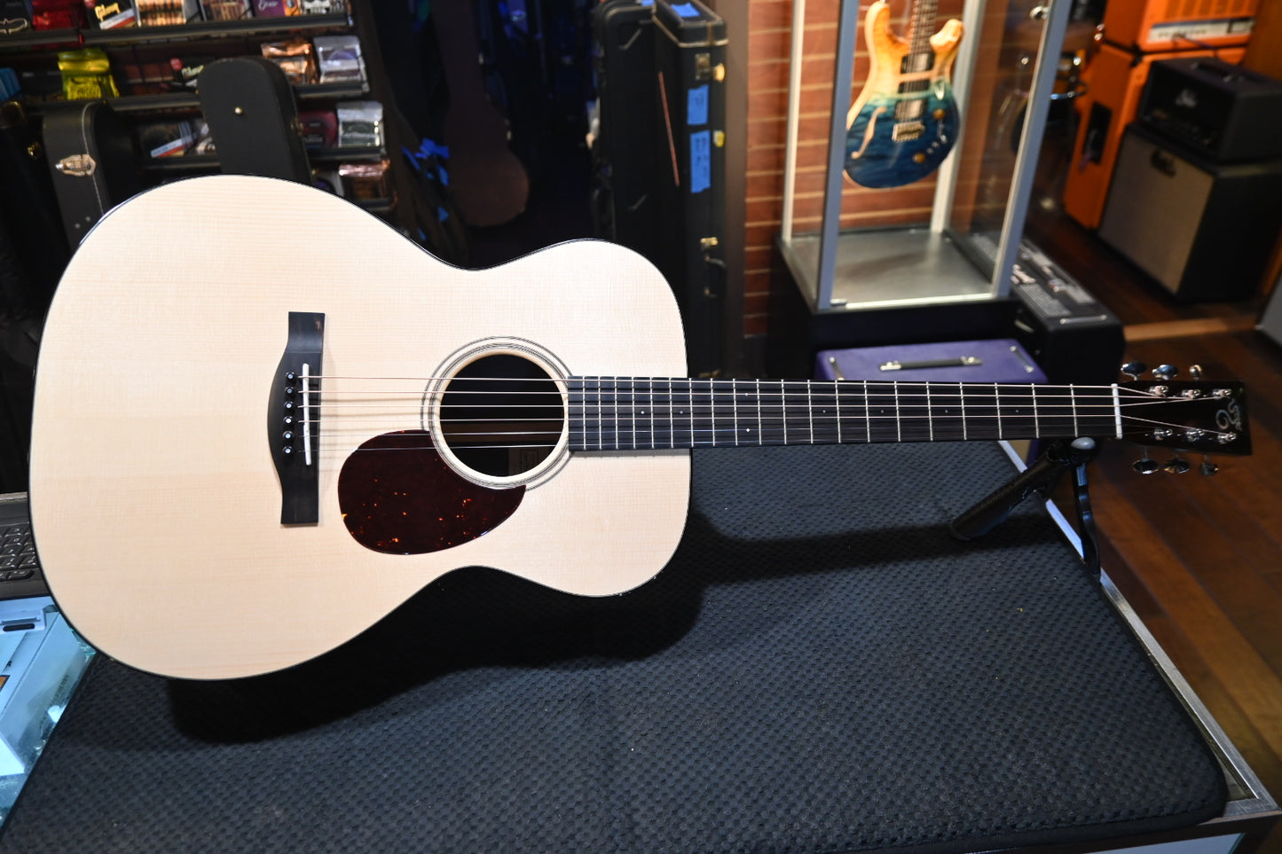 Santa Cruz OM Pre-War 2023 Adirondack Spruce/Indian Rosewood Guitar #5912 - Danville Music