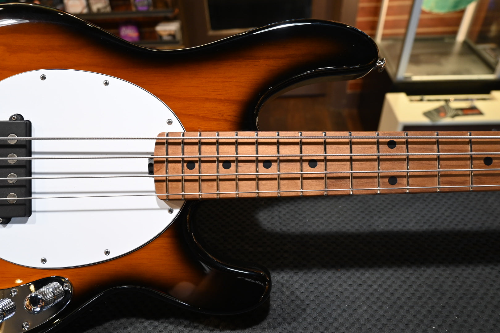 Music Man Stingray Special H - Vintage Tobacco Bass #3595 USED - Danville Music